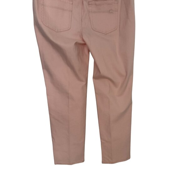 2/$30 Chicos size 0 Pink Straight-Leg Jeans - Picture 13 of 16